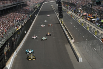 500 milles d'Indianapolis - Course